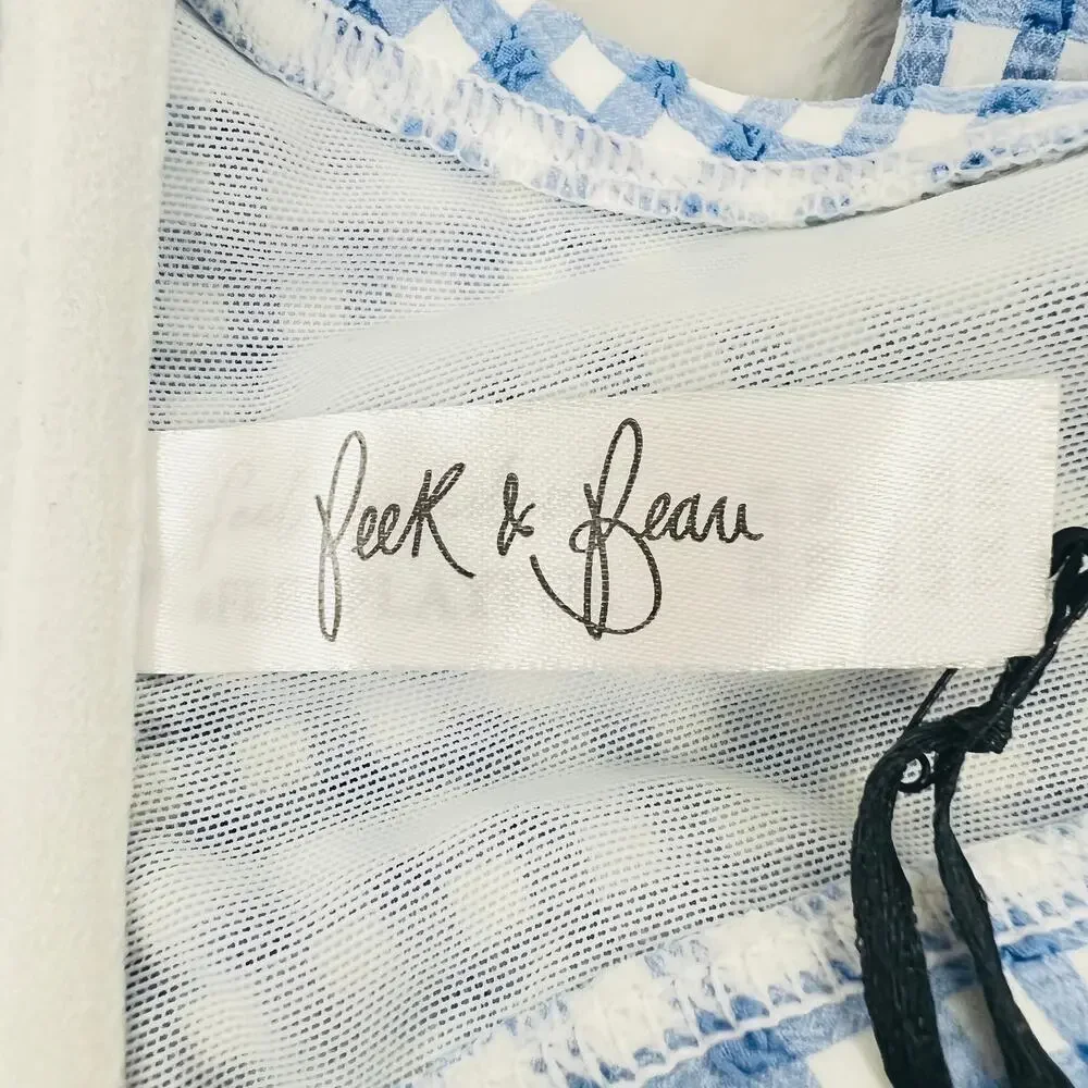 Peek & Beau NWT Swim Top Women's Plus Size 24 Beach Pool Cruise Vacation